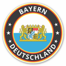 Pegatina Viajero global - Bayern | Baviera (Edición)