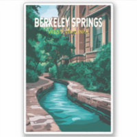 Viajes de Ilustracion de Berkeley Springs West Vir