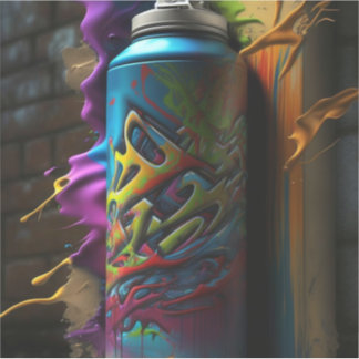 Pegatina Vibes de graffiti: Arte callejero que te habla