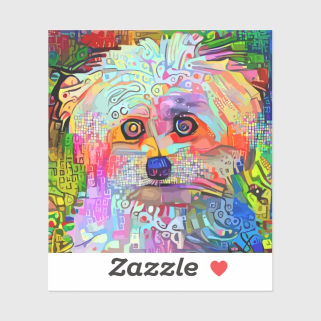 Pegatina Vibes de terreno (Hoja)