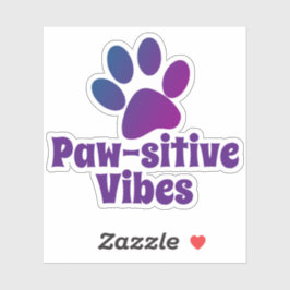 Pegatina Vibes de terreno | Impresión de rutas de animales