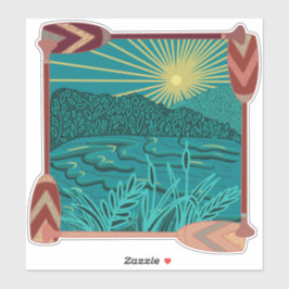 Pegatina Vida de remo