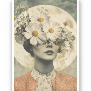 Pegatina Viejo Moonlit - Boho Vintage Elegance