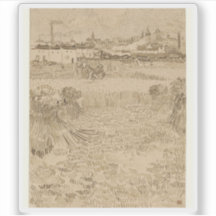 Vincent van Gogh - Arles View from the Wheatfields