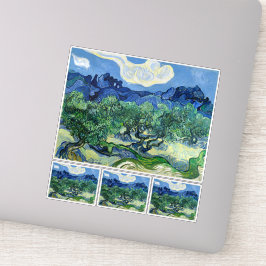 Pegatina Vincent Van Gogh, Olivos con los Alpilles