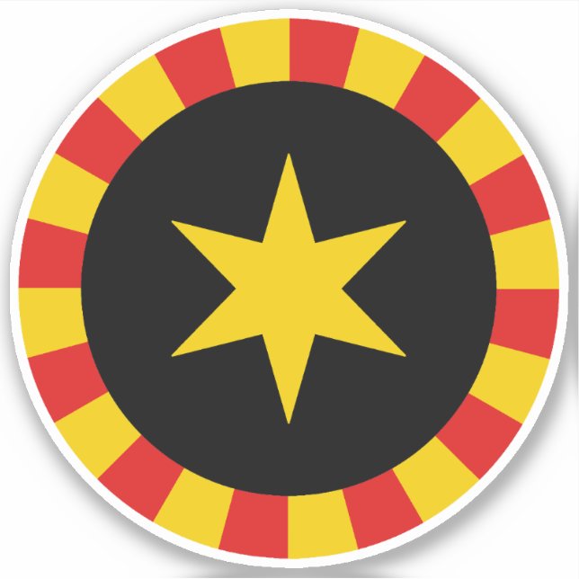 Pegatina Vindheim Vinyl de SCA (Anverso)