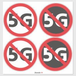 Pegatina vinílico anti-5G