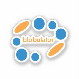 pegatina vinílico de blobulador