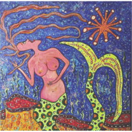 Pegatina vinílico Mermaid Fun