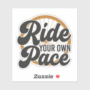 Pegatina Vinilo adhesivo de motivación para bicicleta de ca