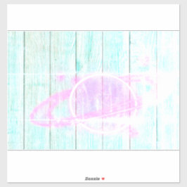 Pegatina Vinilo adhesivo para ventana de 14x14 Spaced Out C