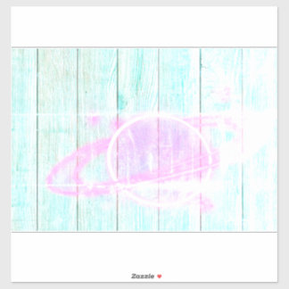 Pegatina Vinilo adhesivo para ventana de 14x14 Spaced Out C