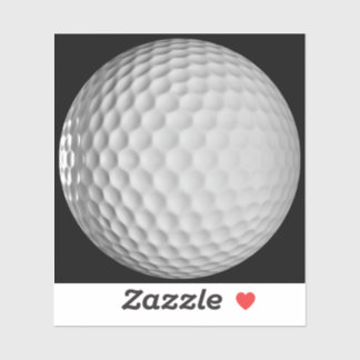 Pegatina Vinilo de Bola de Golf