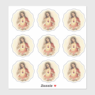 Pegatina Vinilo divino religioso de la misericordia de