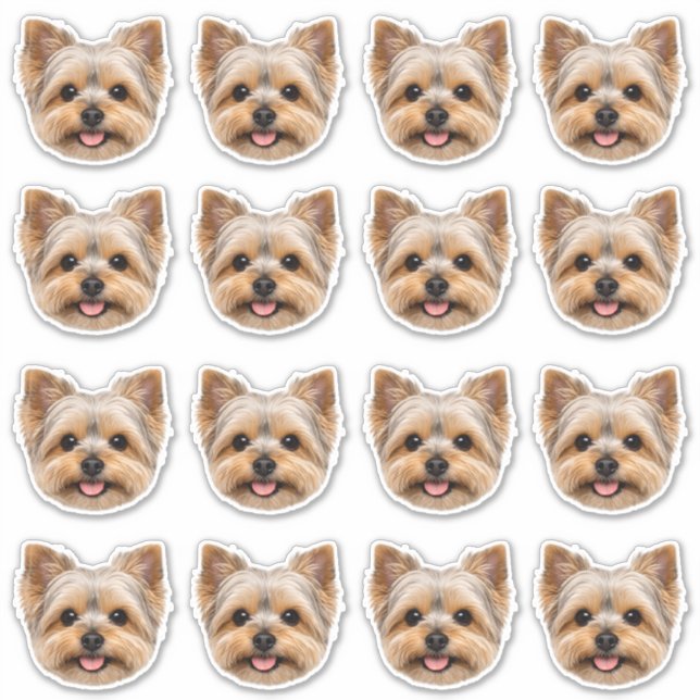 Pegatina Vinilo impermeable con foto personalizada (Anverso)