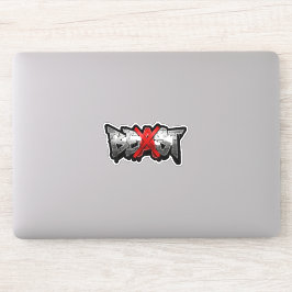 Pegatina Vinilo personalizado con logotipo de BEAST