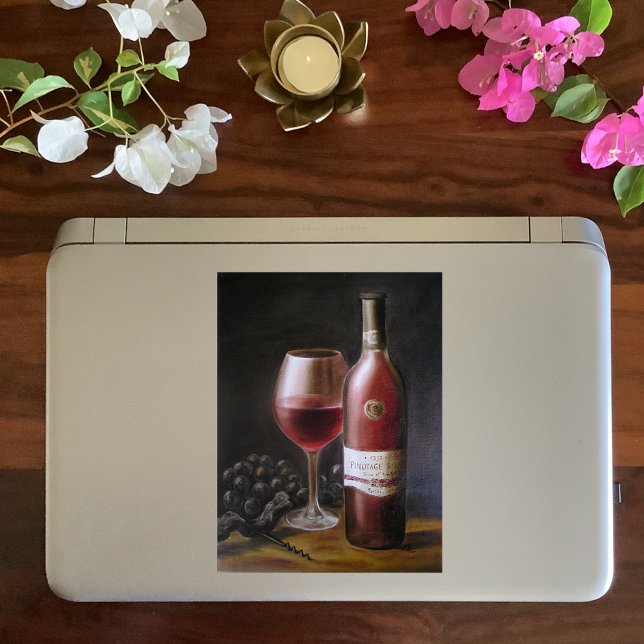 Pegatina Vino Rojo (Subido por el creador)