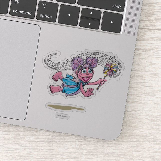 Pegatina Vintage Abby (Detalle)