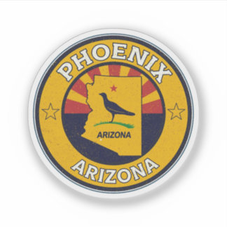 Pegatina Vintage Chandler City, Arizona gifts