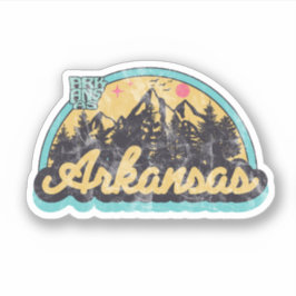 Pegatina Vintage de Arkansas State