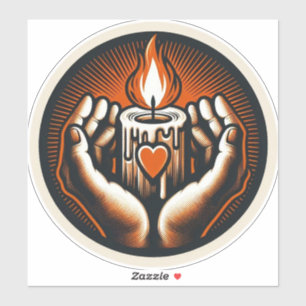 Pegatina Vintage de Halloween