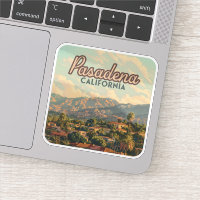 Vintage de las montañas de Pasadena Los Angeles Ca