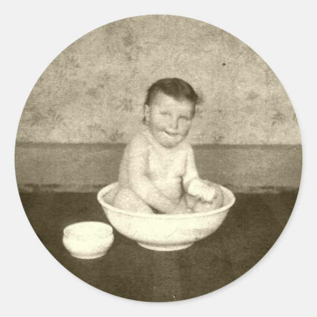 pegatina Vintage de los años 1890 (Anverso)