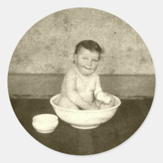 pegatina Vintage de los años 1890