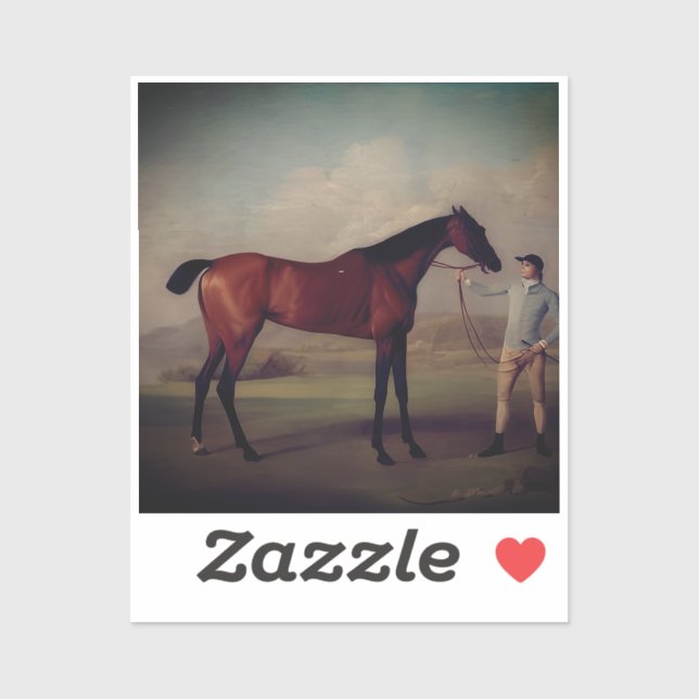 Pegatina Vintage Equestrian Stickers (Hoja)