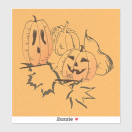 Pegatina Vintage Halloween
