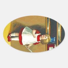 Pegatina Vintage Holiday Baking Pie Apron Kitchen