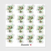 Vintage Navidades victorianos Sello para sobres Ho