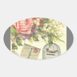 Pegatina Vintage París Chic Francés