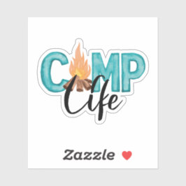 Pegatina Vinyl de Camp Life