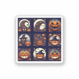 Pegatina Vinyl de Halloween