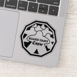Pegatina Vinyl de la tripulación de juego de mesa