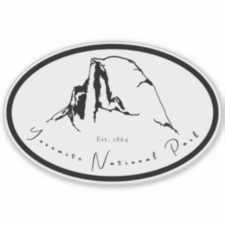 Pegatina Vinyl del Parque Nacional Yosemite