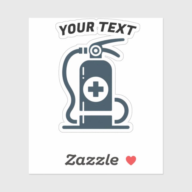 Pegatina Vinyl extinguisher (Hoja)