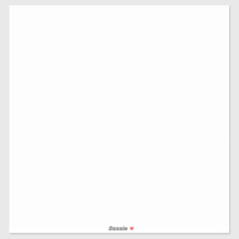 Pegatina Vinyl Extra-Grande de 14" x 14" - Añada s