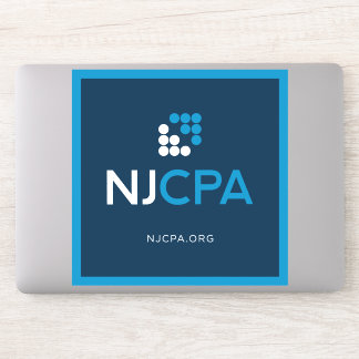Pegatina Vinyl NJCPA - grande