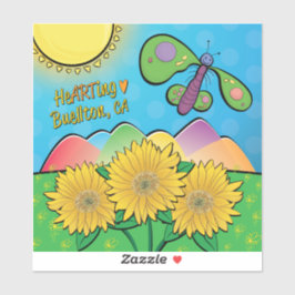 Pegatina Vinyl - Sunny Buellton - Buellton.Art