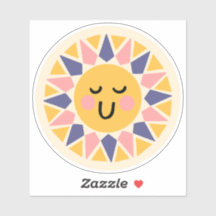 Pegatina Vinyl Sunset