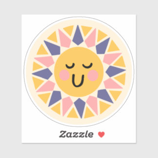 Pegatina Vinyl Sunset