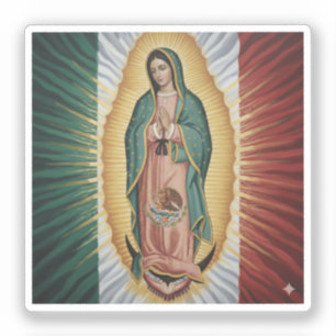 Pegatina Virgen de Guadalupe - México
