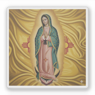 Pegatina Virgen de Guadalupe - New Mexico