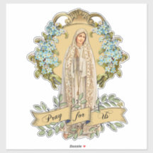 Virgen María Dama de Fatima Rosary Prayer