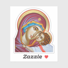 Pegatina Virgin Mary Decal Theotokos