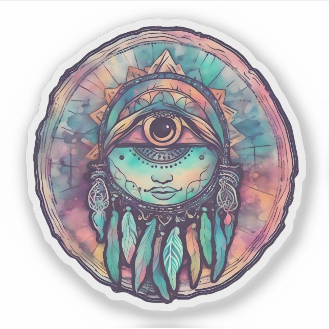 Pegatina Visión del Espíritu (Anverso)