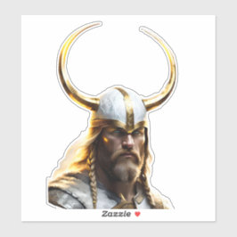 PEGATINA VIVIENDO EL AUTO DE ORO LARGO HORNS