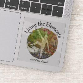 Pegatina Viviendo los Elementos